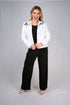 Denim Jacket for women with Patchwork - T657